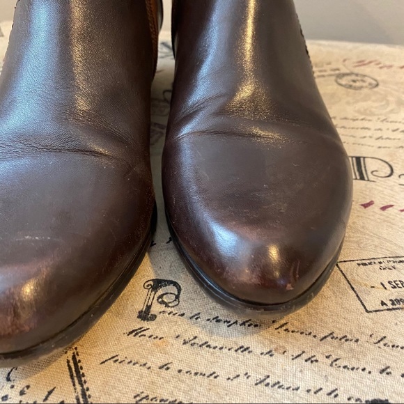 Regarde Le Ciel Leather Patchwork Ankle Bootie 9 - Picture 7 of 15